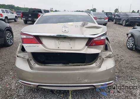 2017 Honda Accord Lx из США, поврежденный, VIN 1HGCR2F38HA087279